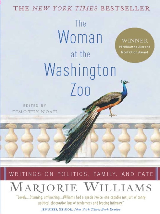 Title details for The Woman at the Washington Zoo by Marjorie Williams - Wait list